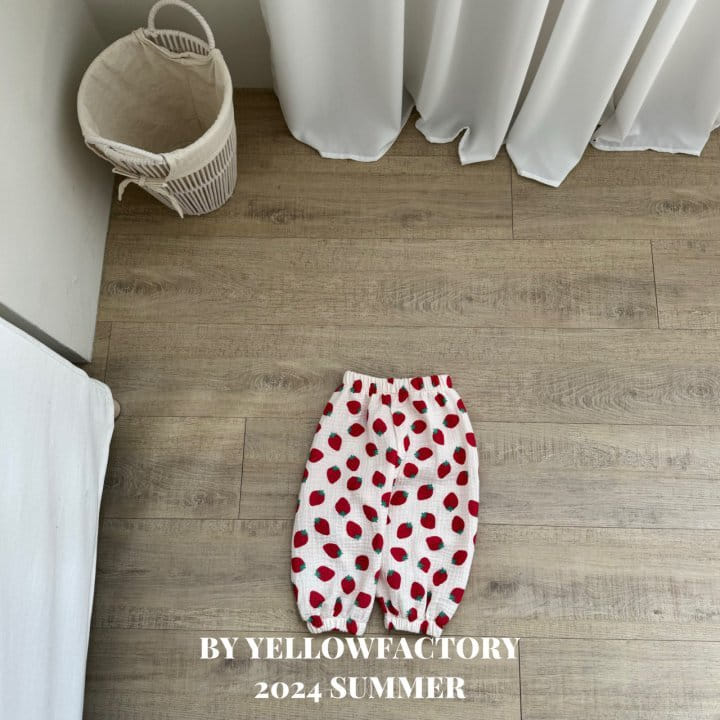 Yellow Factory - Korean Children Fashion - #magicofchildhood - Strawberry Gojaengi Pants - 6