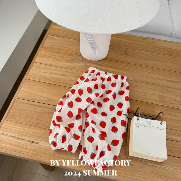 Yellow Factory - Korean Children Fashion - #minifashionista - Strawberry Gojaengi Pants - 7