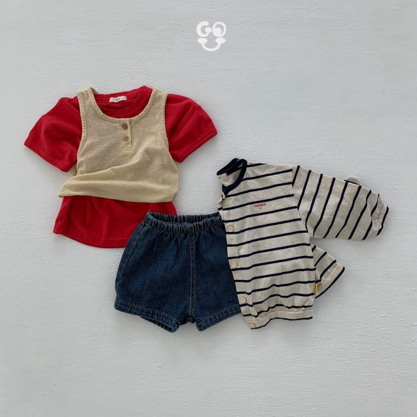 go;u - Korean Baby Fashion - #babyboutiqueclothing - Bbangbbare Shorts - 10