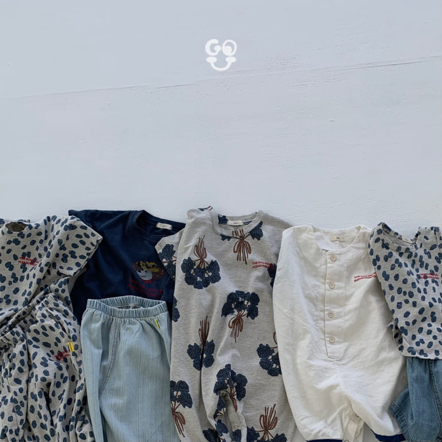 go;u - Korean Baby Fashion - #babyfashion - Flower Armful Body Suit - 5