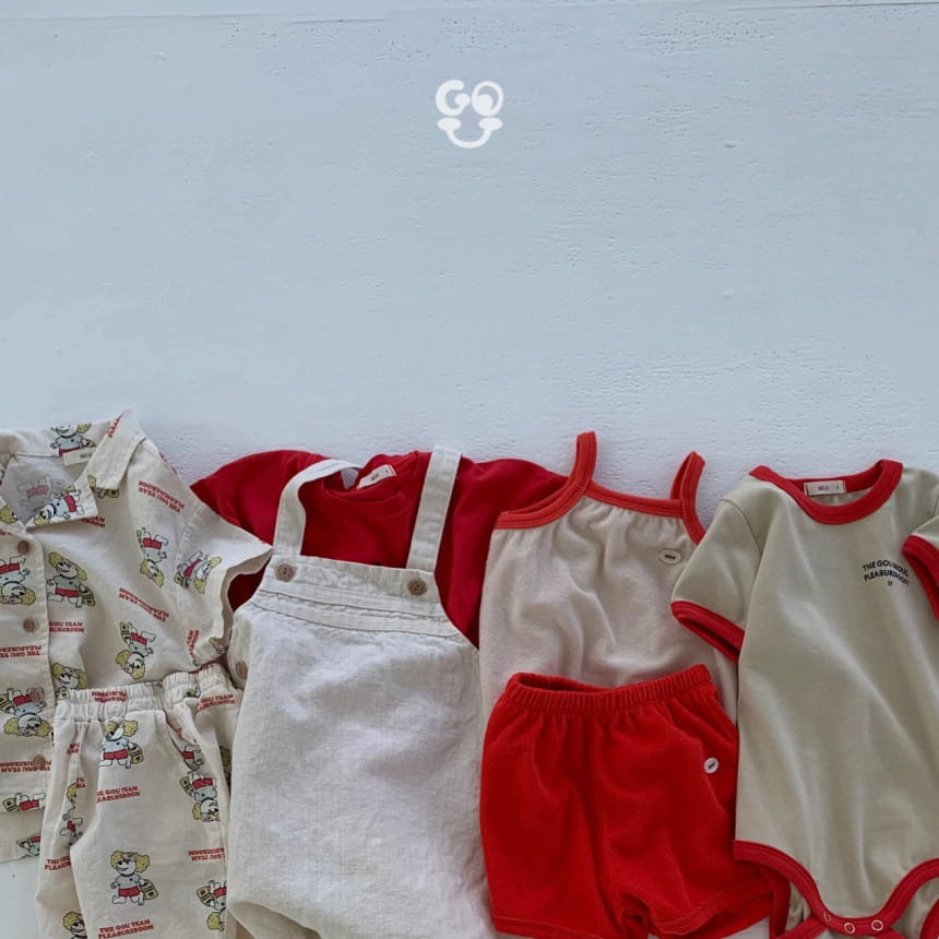 go;u - Korean Baby Fashion - #babyfashion - Cuty Overalls  - 3