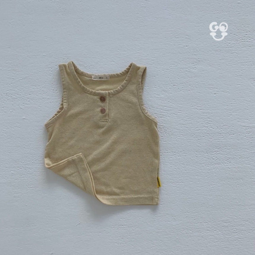go;u - Korean Baby Fashion - #babyoninstagram - Sam Sam Sleeveless Tee - 10