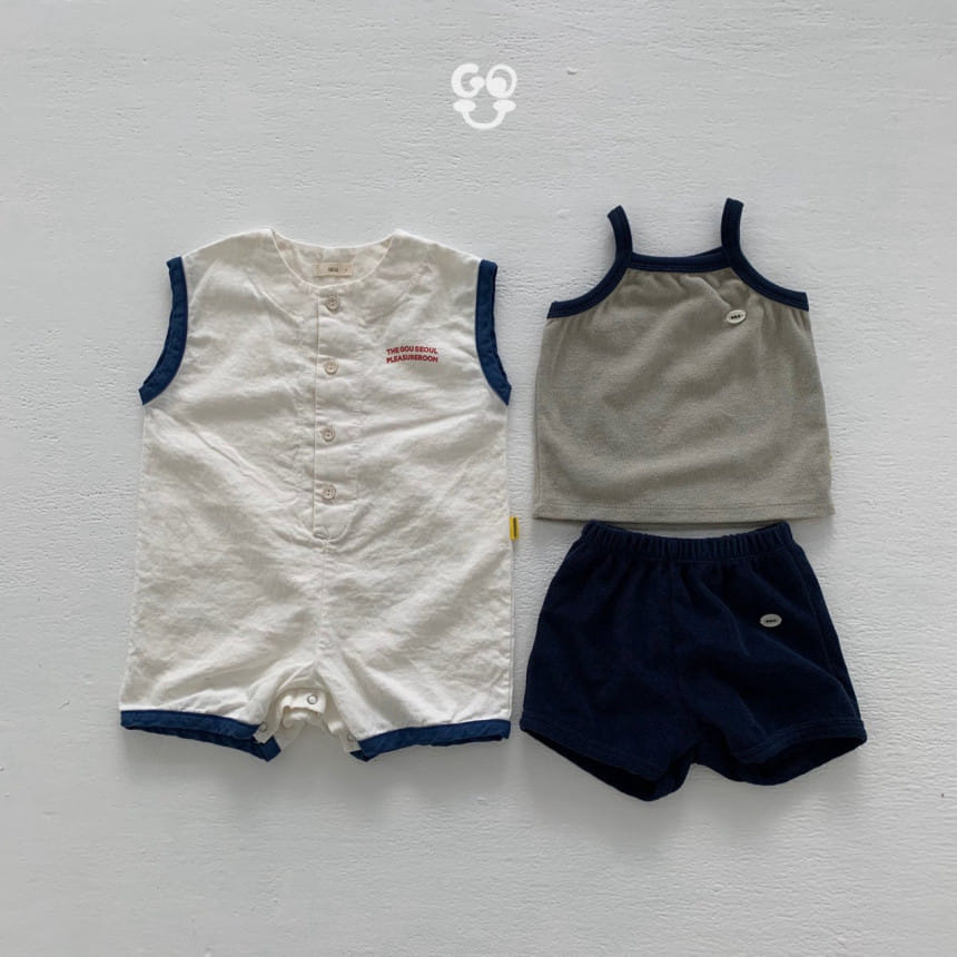 go;u - Korean Baby Fashion - #babyoutfit - Square Body Suit - 5