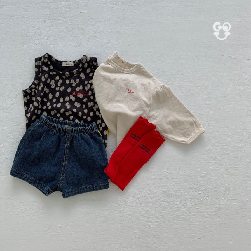 go;u - Korean Baby Fashion - #babyoutfit - Bbangbbare Shorts - 3