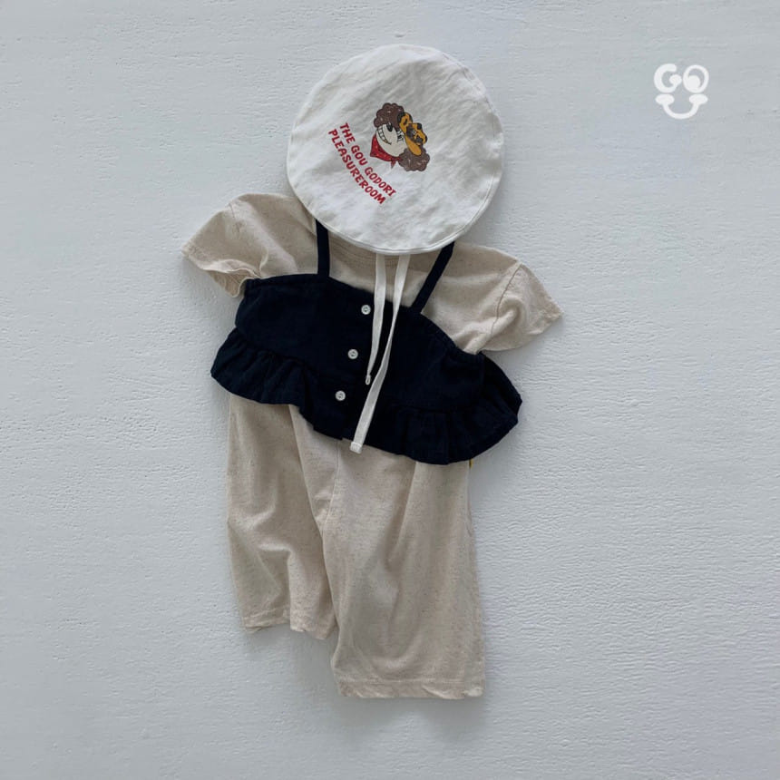 go;u - Korean Baby Fashion - #babyoutfit - Naffle Body Suit - 3