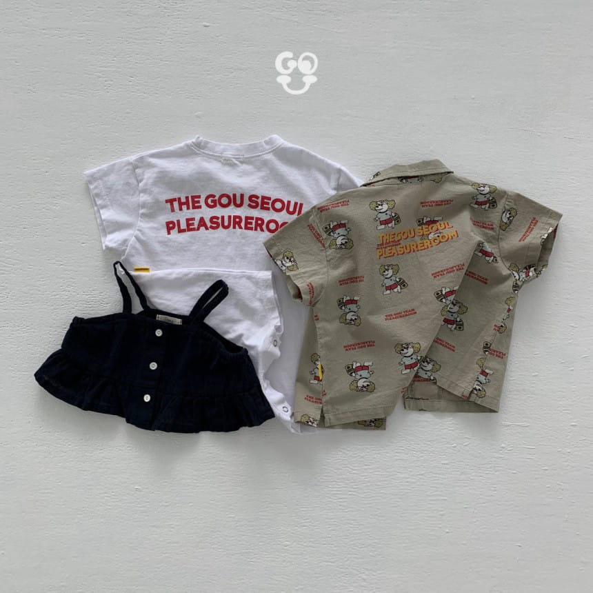 go;u - Korean Baby Fashion - #babyoutfit - Gou Uniform Body Suit - 6
