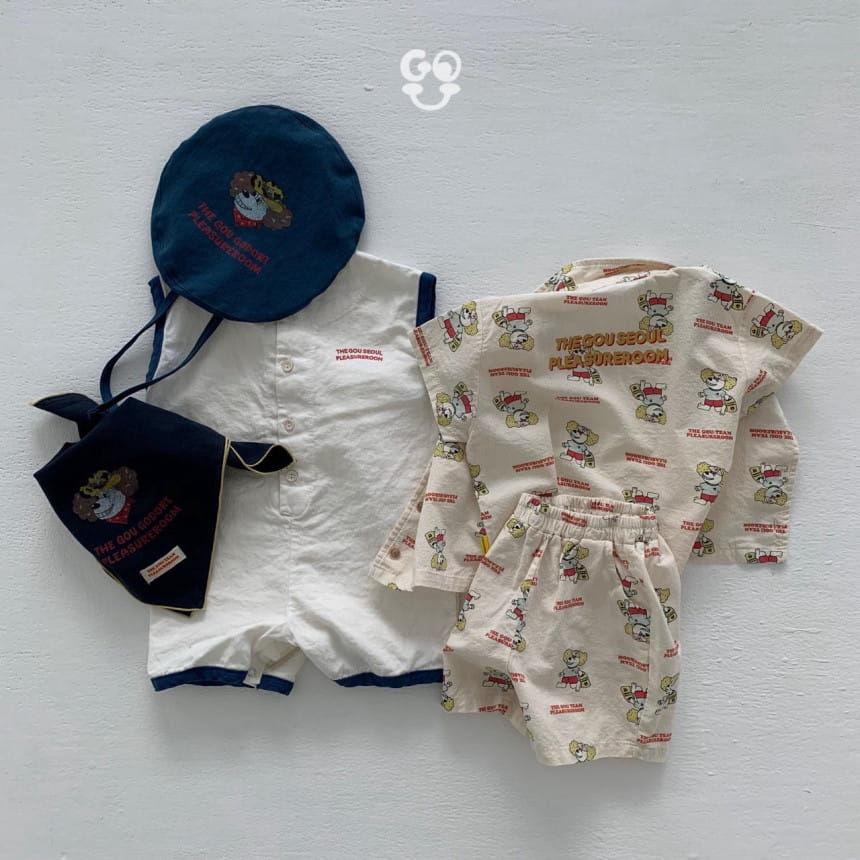 go;u - Korean Baby Fashion - #babywear - Square Body Suit - 6