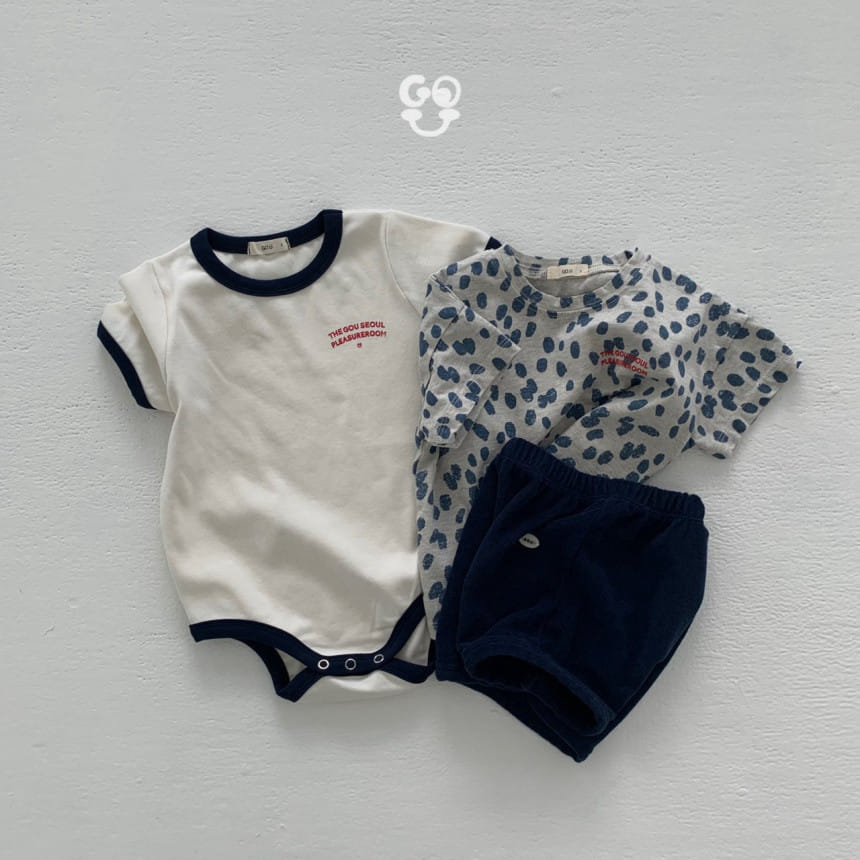 go;u - Korean Baby Fashion - #babywear - Retro Body Suit - 2