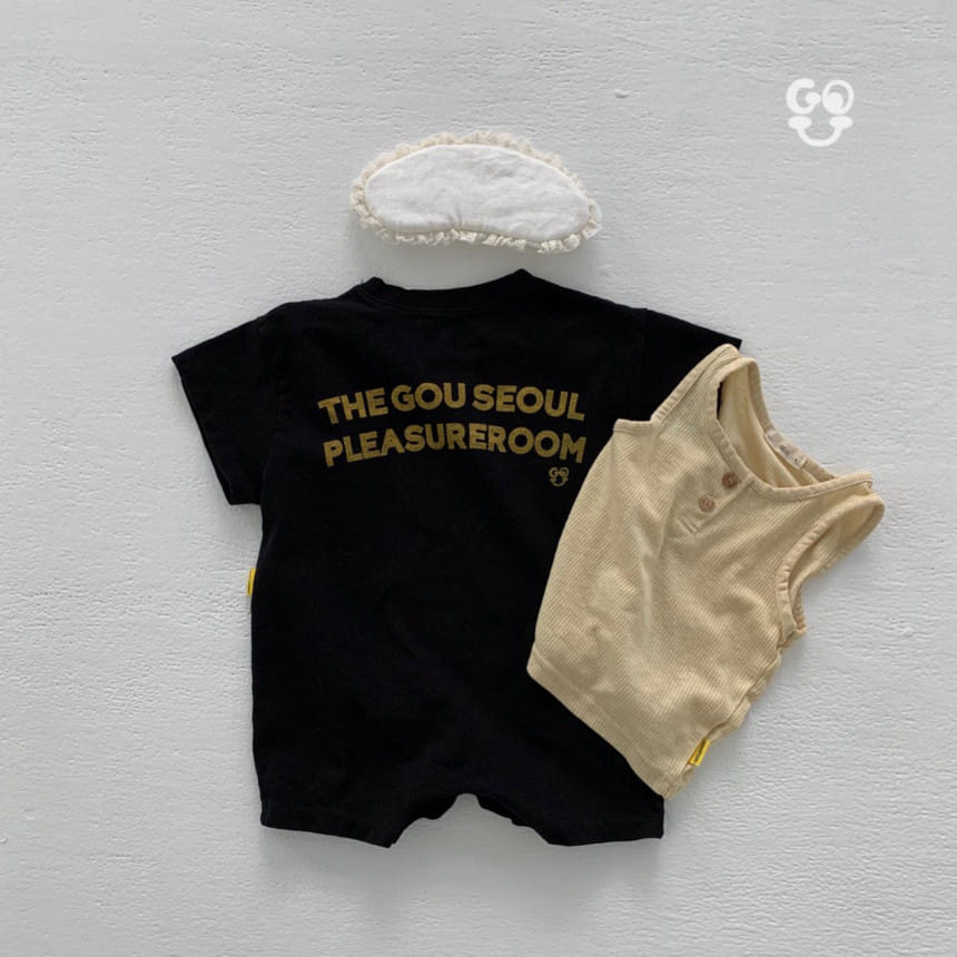 go;u - Korean Baby Fashion - #onlinebabyshop - Gou Uniform Body Suit - 9