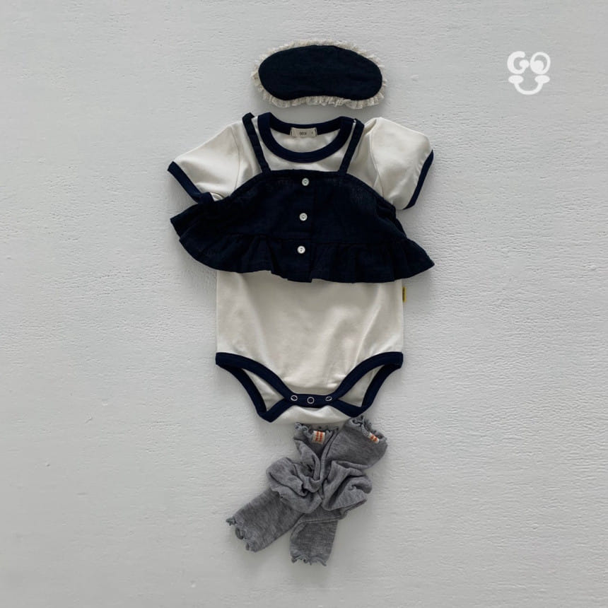 go;u - Korean Baby Fashion - #smilingbaby - Retro Body Suit - 5