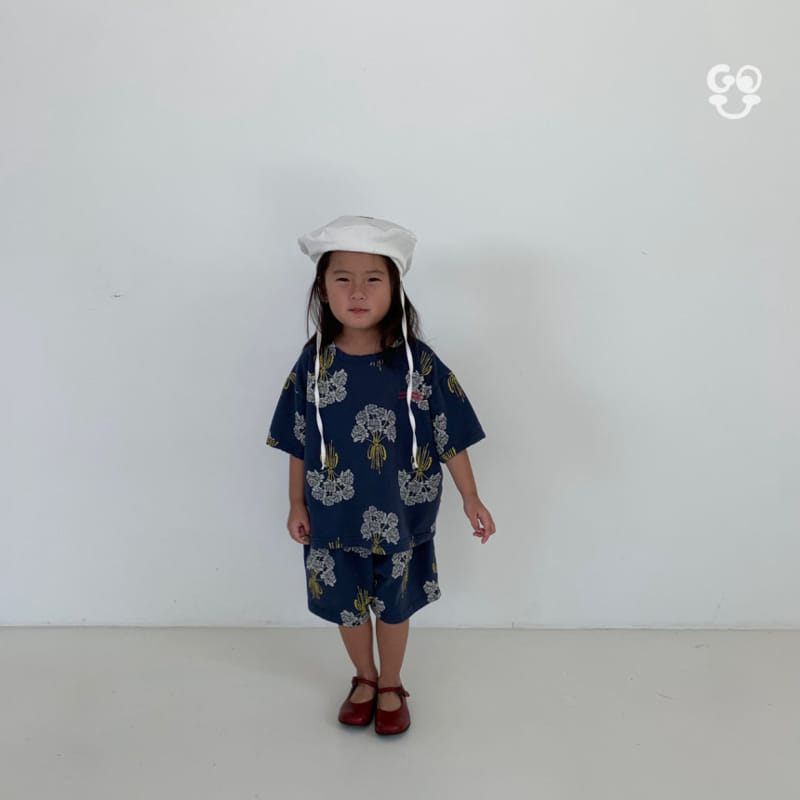 go;u - Korean Children Fashion - #childofig - Flower Tee With Mom - 4