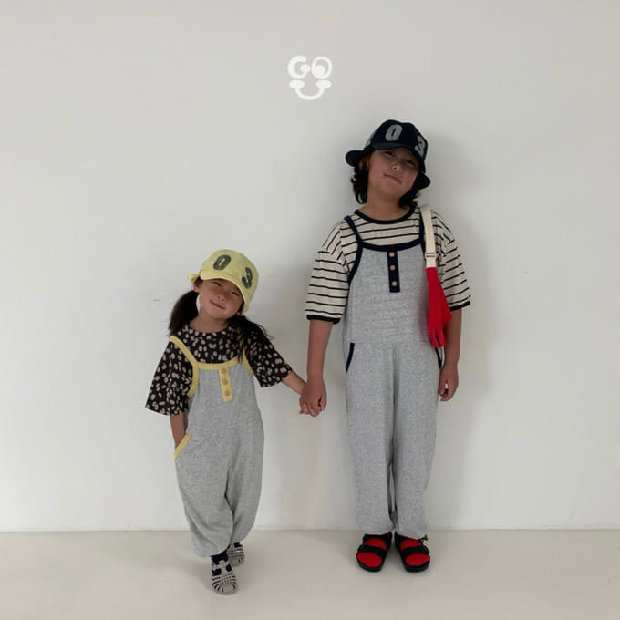 go;u - Korean Children Fashion - #designkidswear - Point Overalls