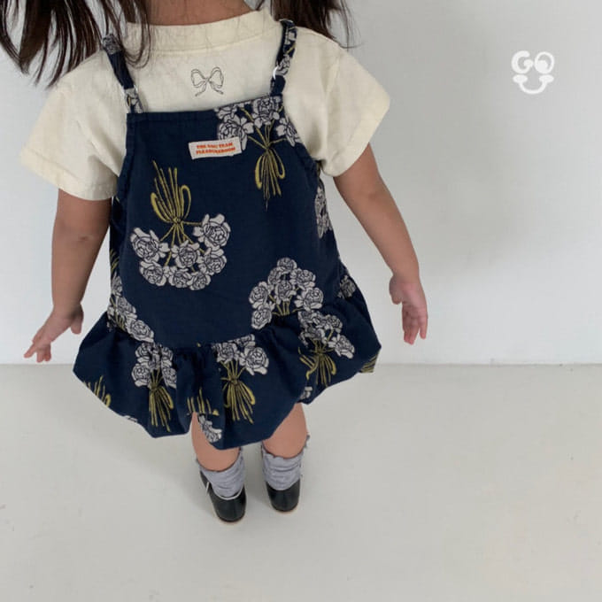 go;u - Korean Children Fashion - #designkidswear - Bouquet One-Piece