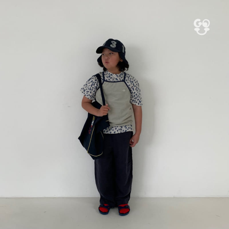 go;u - Korean Children Fashion - #fashionkids - Terry Sleeveless Tee - 5