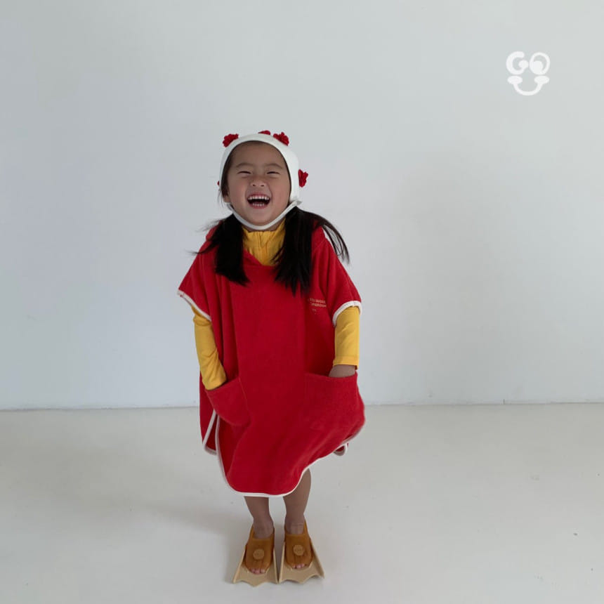 go;u - Korean Children Fashion - #fashionkids - Please Wear Hoody Towel - 5