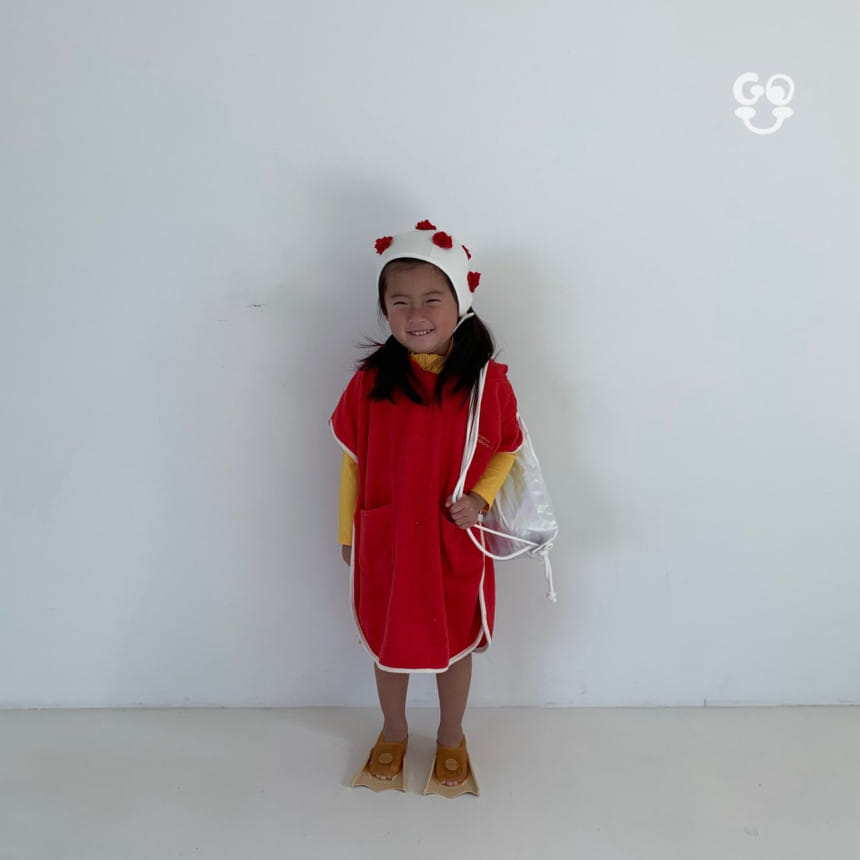go;u - Korean Children Fashion - #kidsstore - Please Wear Hoody Towel - 7