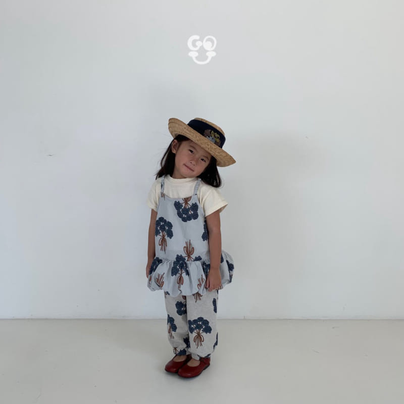go;u - Korean Children Fashion - #kidzfashiontrend - Bouquet One-Piece - 6