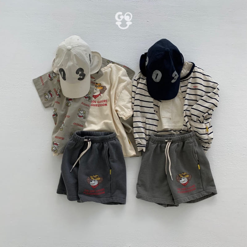 go;u - Korean Children Fashion - #Kfashion4kids - Dori String Shorts - 4