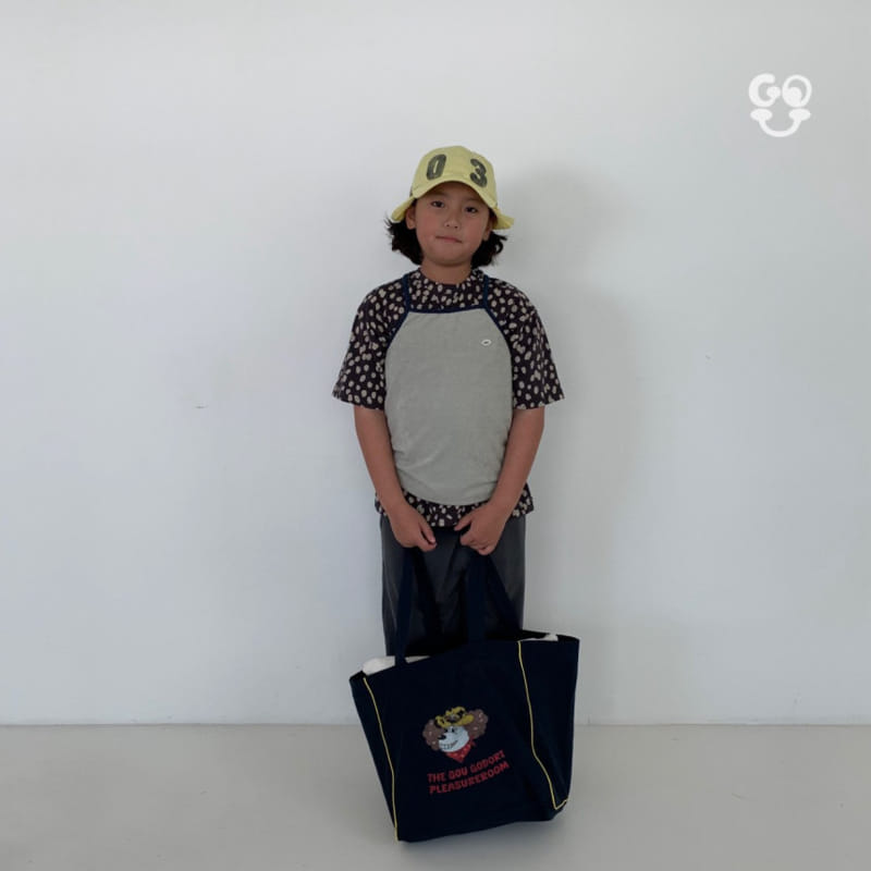 go;u - Korean Children Fashion - #littlefashionista - Terry Sleeveless Tee - 10