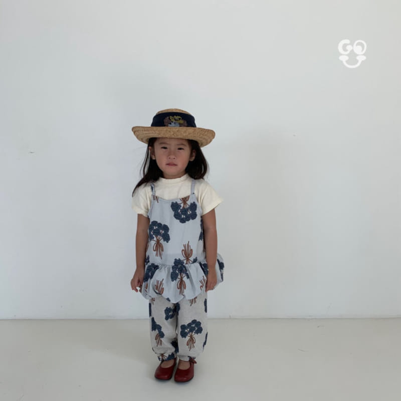 go;u - Korean Children Fashion - #littlefashionista - Bouquet One-Piece - 8