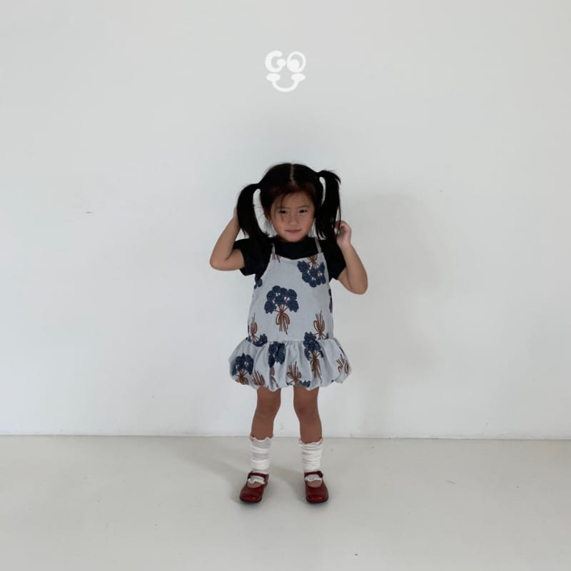 go;u - Korean Children Fashion - #minifashionista - Bouquet One-Piece - 10