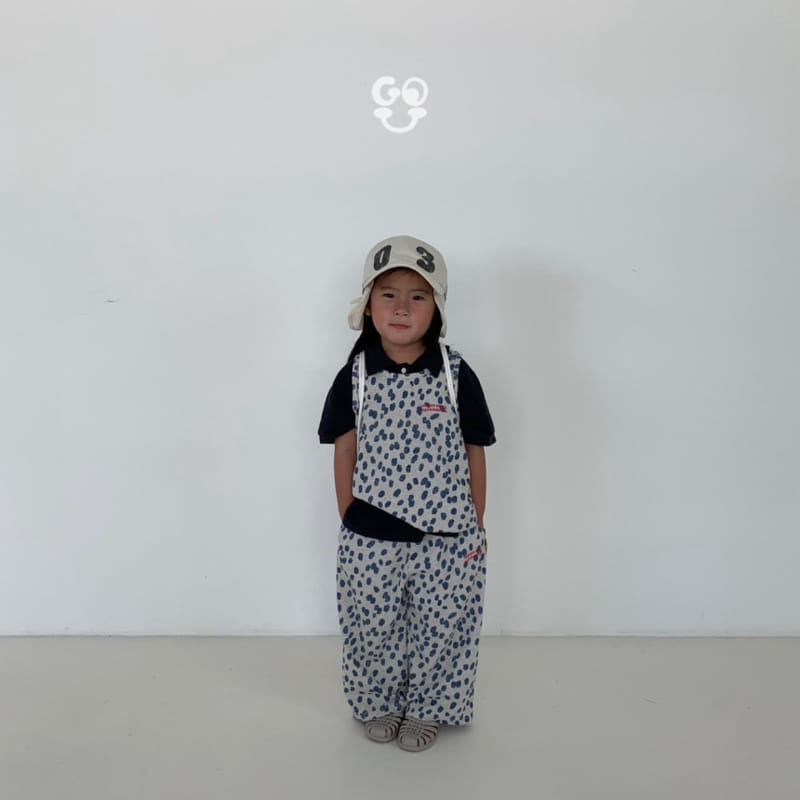 go;u - Korean Children Fashion - #prettylittlegirls - Dot Sleeveless Tee - 6