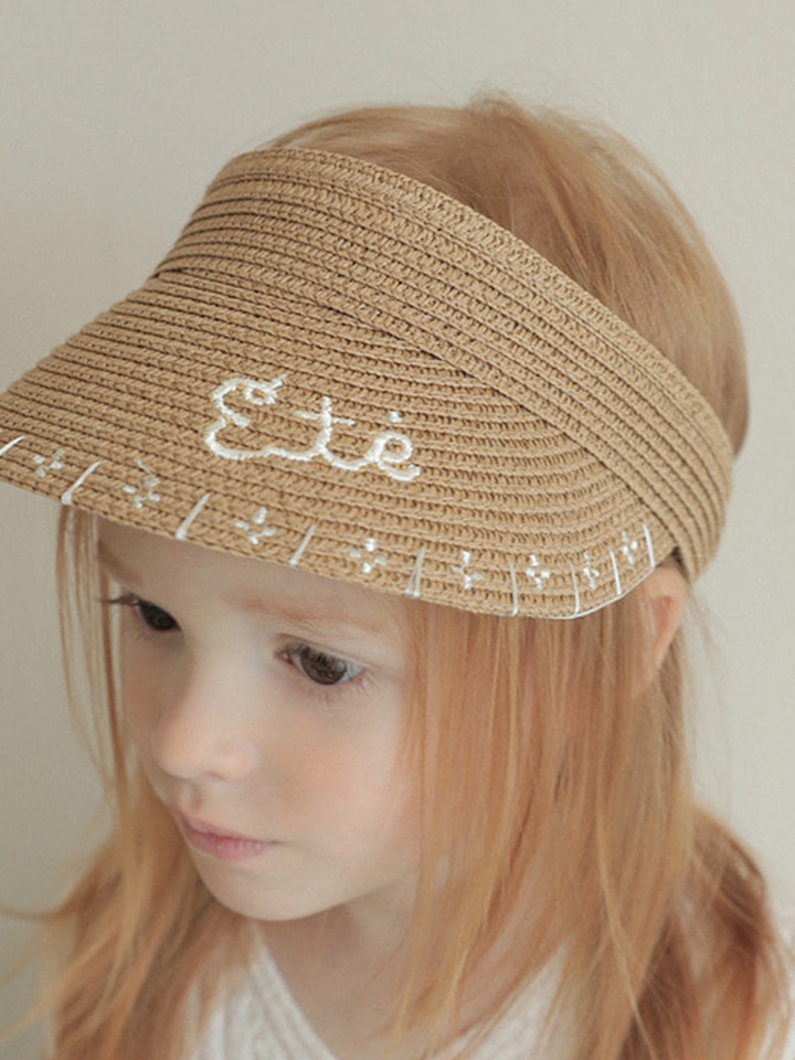Shu Shu Wanggul  Embroidery Sun Cap