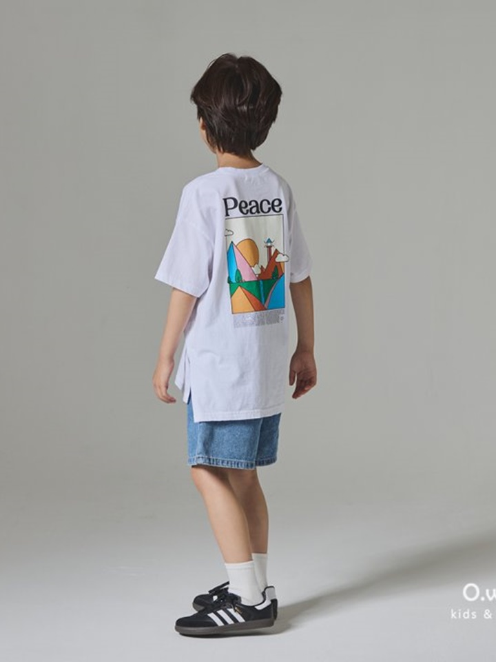 Peace Long Tee