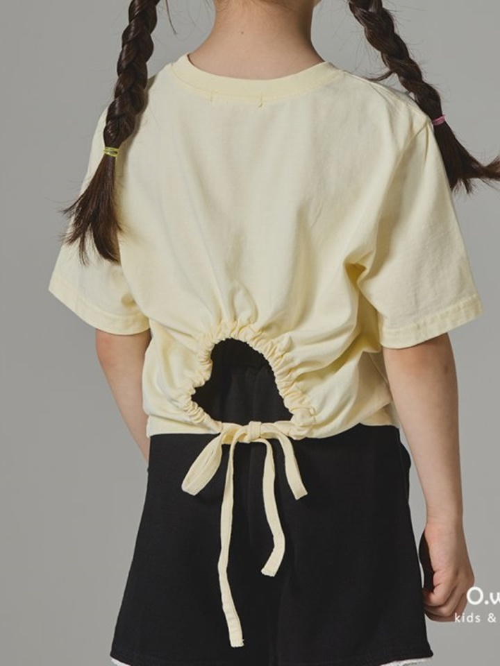 Love Back Slit Tee