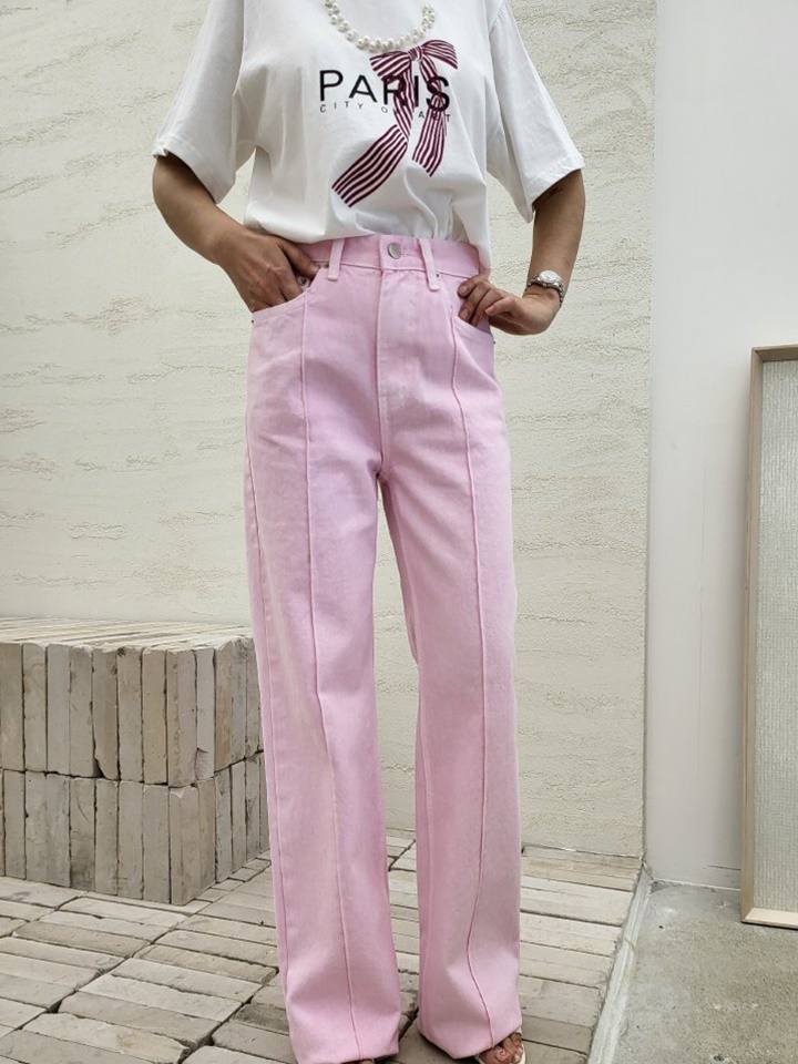 Dyeing Pintuck Pants Dyeing Pintuck Pants