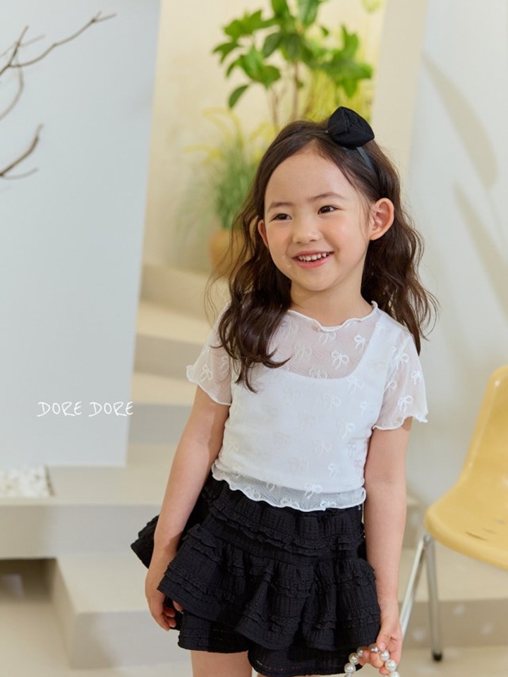 See Through Ribbon Tee