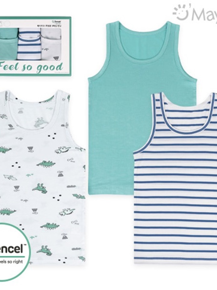 Jurassic ST Boy Modal Undershirt Jurassic ST Boy Modal Undershirt