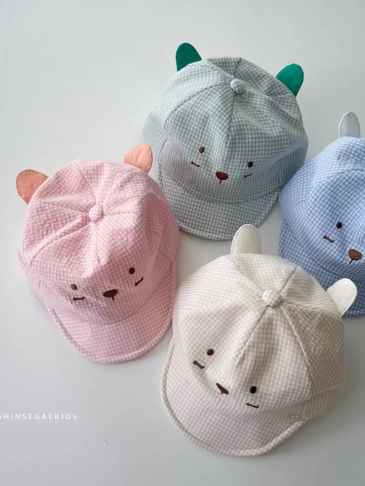 Rabbit Ear Check Yamche Hat