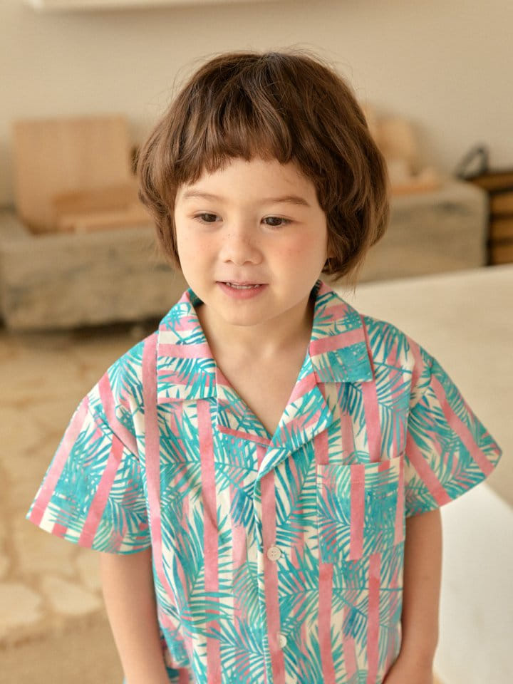 A-Market - Korean Children Fashion - #childofig - Hawaii Shirt - 4