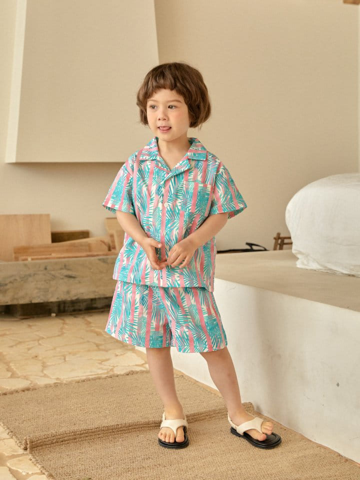 A-Market - Korean Children Fashion - #designkidswear - Hawaii Shirt - 5