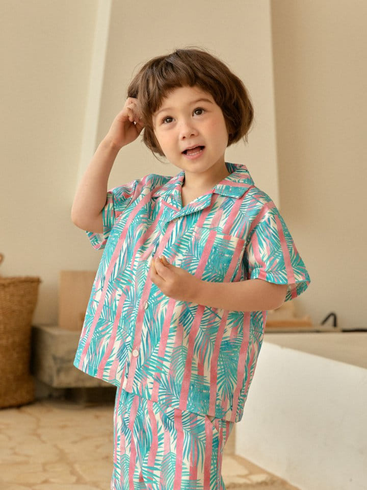 A-Market - Korean Children Fashion - #discoveringself - Hawaii Shirt - 6