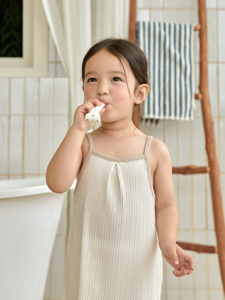 A-Market - Korean Children Fashion - #kidsstore - Sour Piping One-Piece - 6