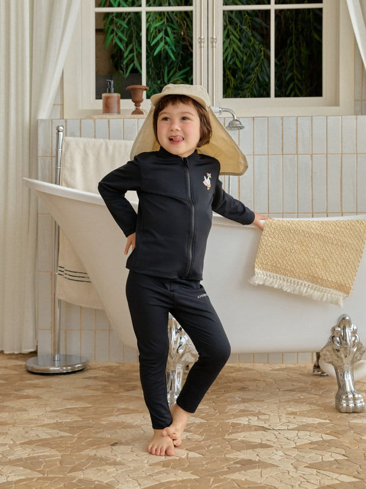 A-Market - Korean Children Fashion - #prettylittlegirls - Water Leggigns - 6