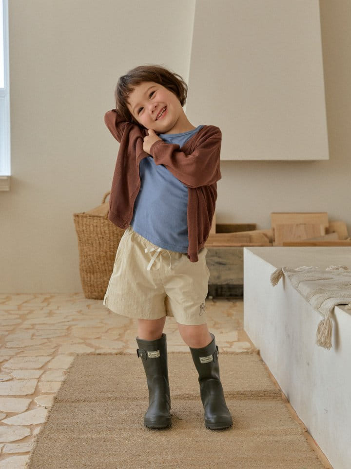 A-Market - Korean Children Fashion - #toddlerclothing - Marine Shorts - 3
