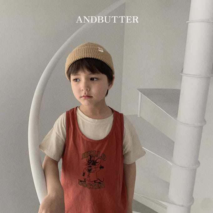 Andbutter - Korean Children Fashion - #designkidswear - Doctor Sleeveless Tee