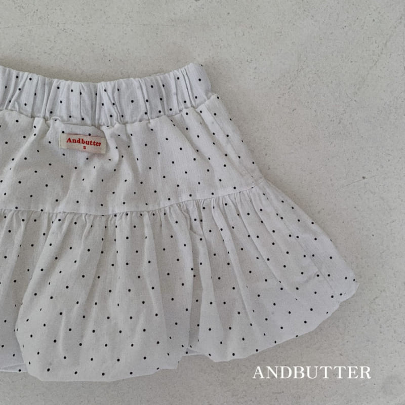 Andbutter - Korean Children Fashion - #designkidswear - Bon Bon Mini Skirt - 4