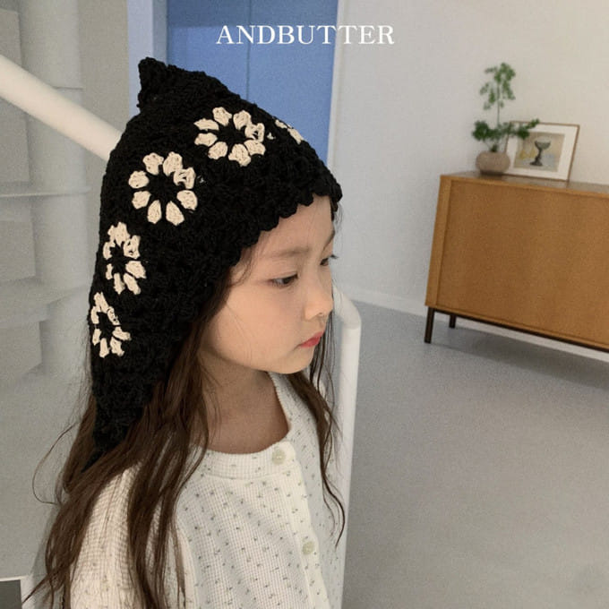 Andbutter - Korean Children Fashion - #kidsshorts - Flower Bonnet