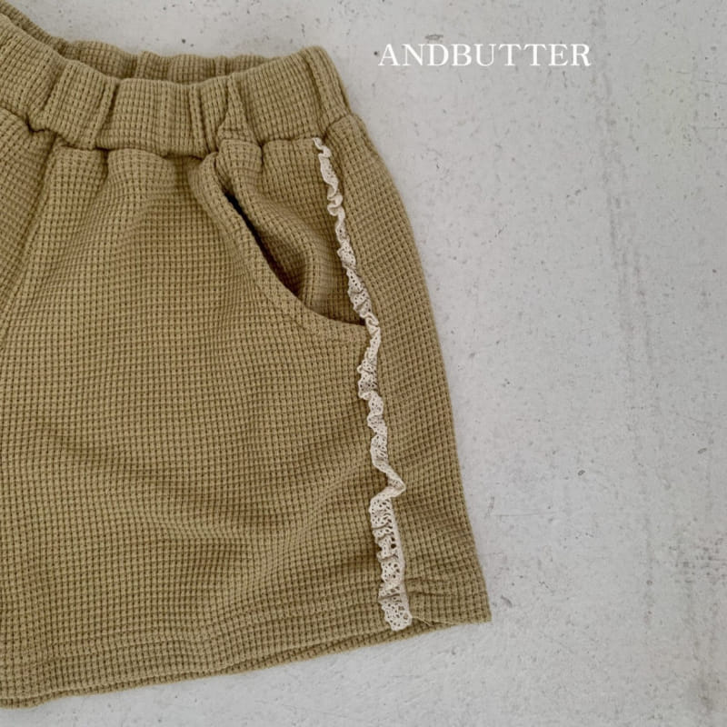 Andbutter - Korean Children Fashion - #kidsstore - Lace Pants - 5