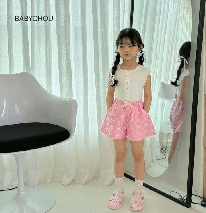Babychou - Korean Children Fashion - #fashionkids - Kelly Sleeveless Tee - 4