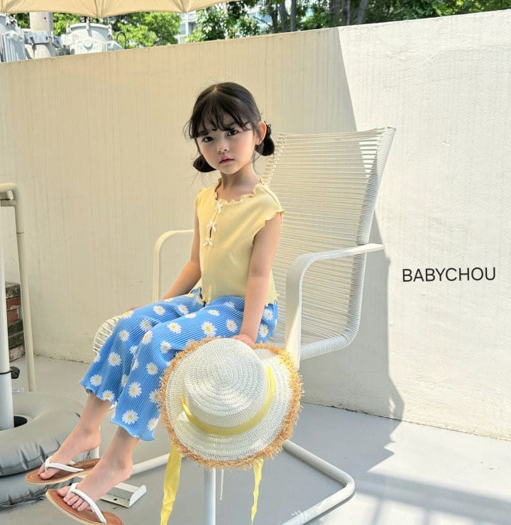 Babychou - Korean Children Fashion - #minifashionista - Kelly Sleeveless Tee - 10