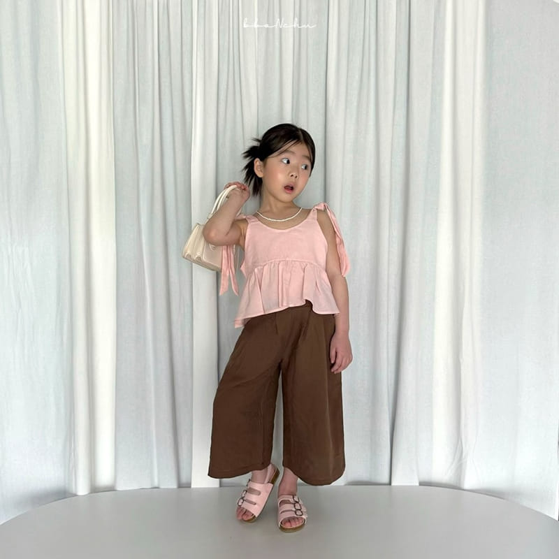Bbonchu - Korean Children Fashion - #designkidswear - Nut Wide Pants - 9