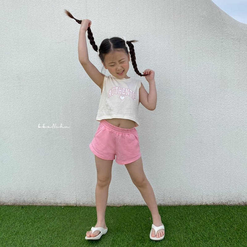 Bbonchu - Korean Children Fashion - #fashionkids - Authentic Crop Top Bottom Set - 11