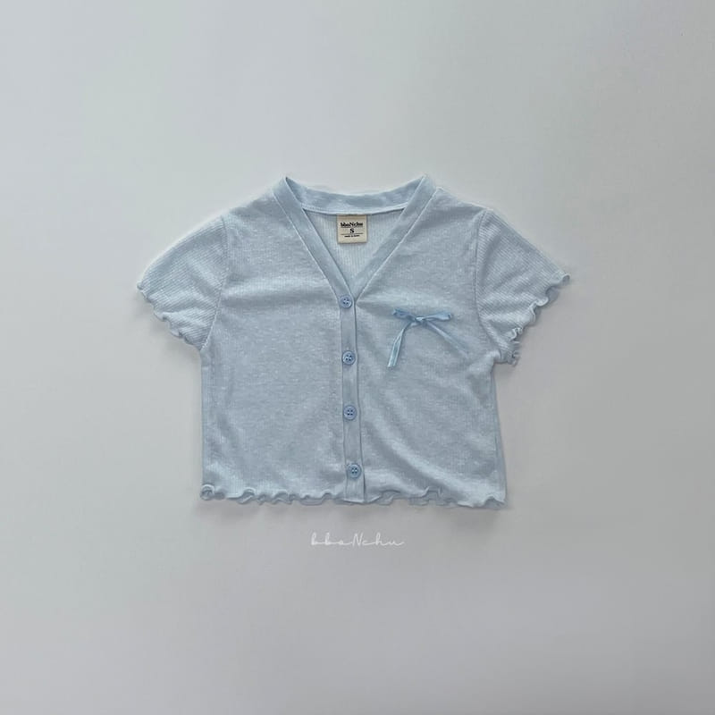Bbonchu - Korean Children Fashion - #littlefashionista - Holic Short Sleeve Cardigan - 5