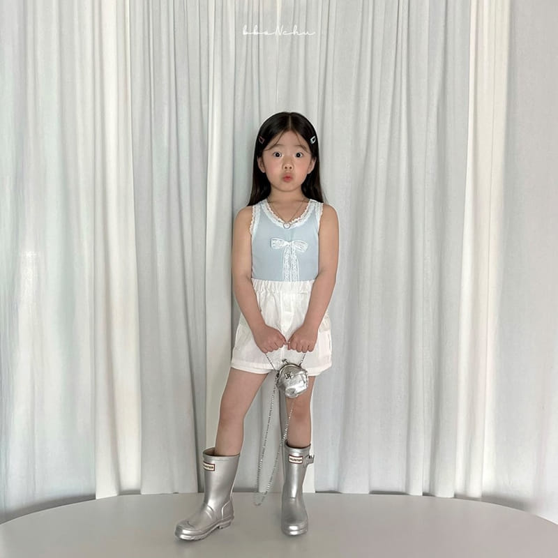 Bbonchu - Korean Children Fashion - #magicofchildhood - Popo Ribbon Sleeveless  - 7
