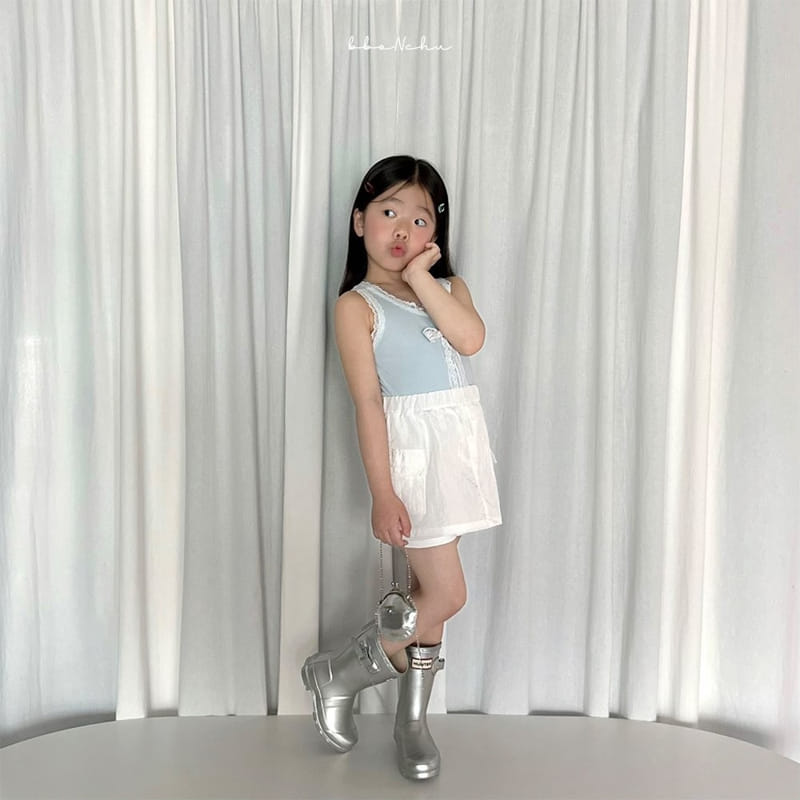 Bbonchu - Korean Children Fashion - #minifashionista - Popo Ribbon Sleeveless  - 8